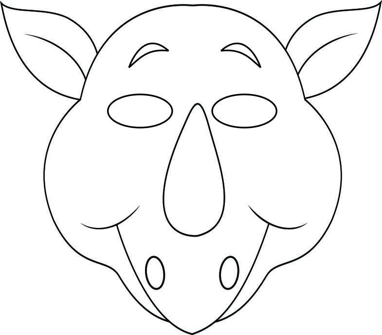 14 Animal Masks Templates Images Jungle Animal Mask Templates Jungle 