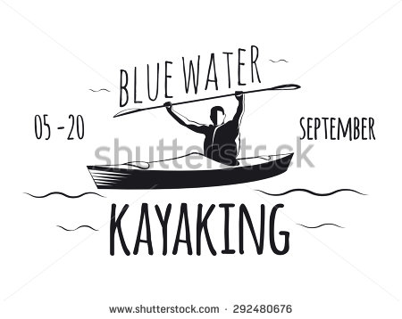 Kayak Silhouette Vector