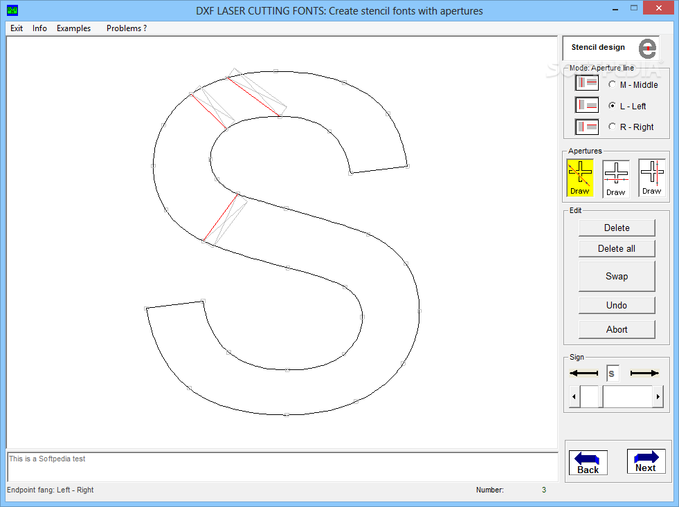 Laser Cutting DXF Fonts