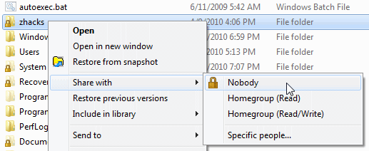 Lock Icons On Desktop Windows 7