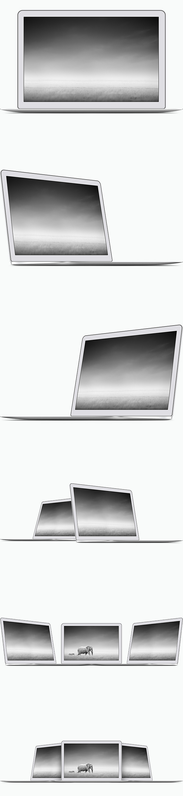 MacBook Air Mockup PSD