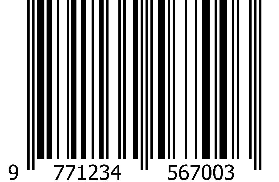 Magazine Barcode Sample