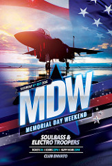 Memorial Day Weekend Flyer