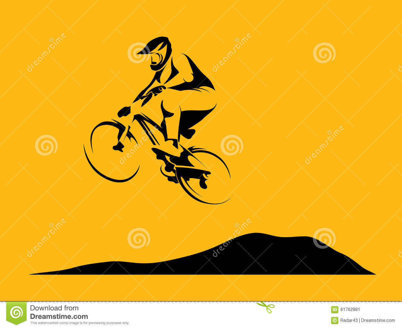 Mountain Dirt Bike Riders