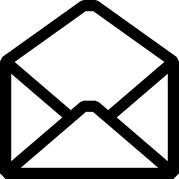 Open Envelope Clip Art Black and White Open Envelope Clip Art Black and White