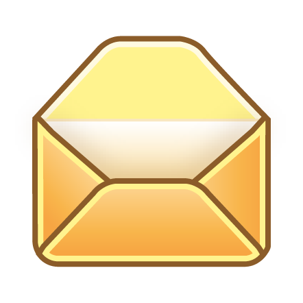 Open Envelope Clip Art