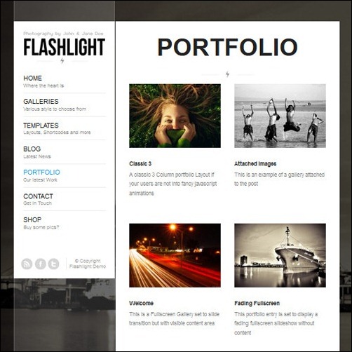 Photography Website Template