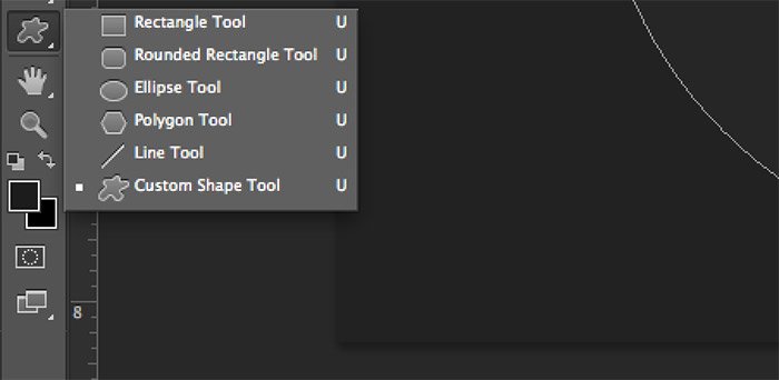 Photoshop CS6 Shape Tool