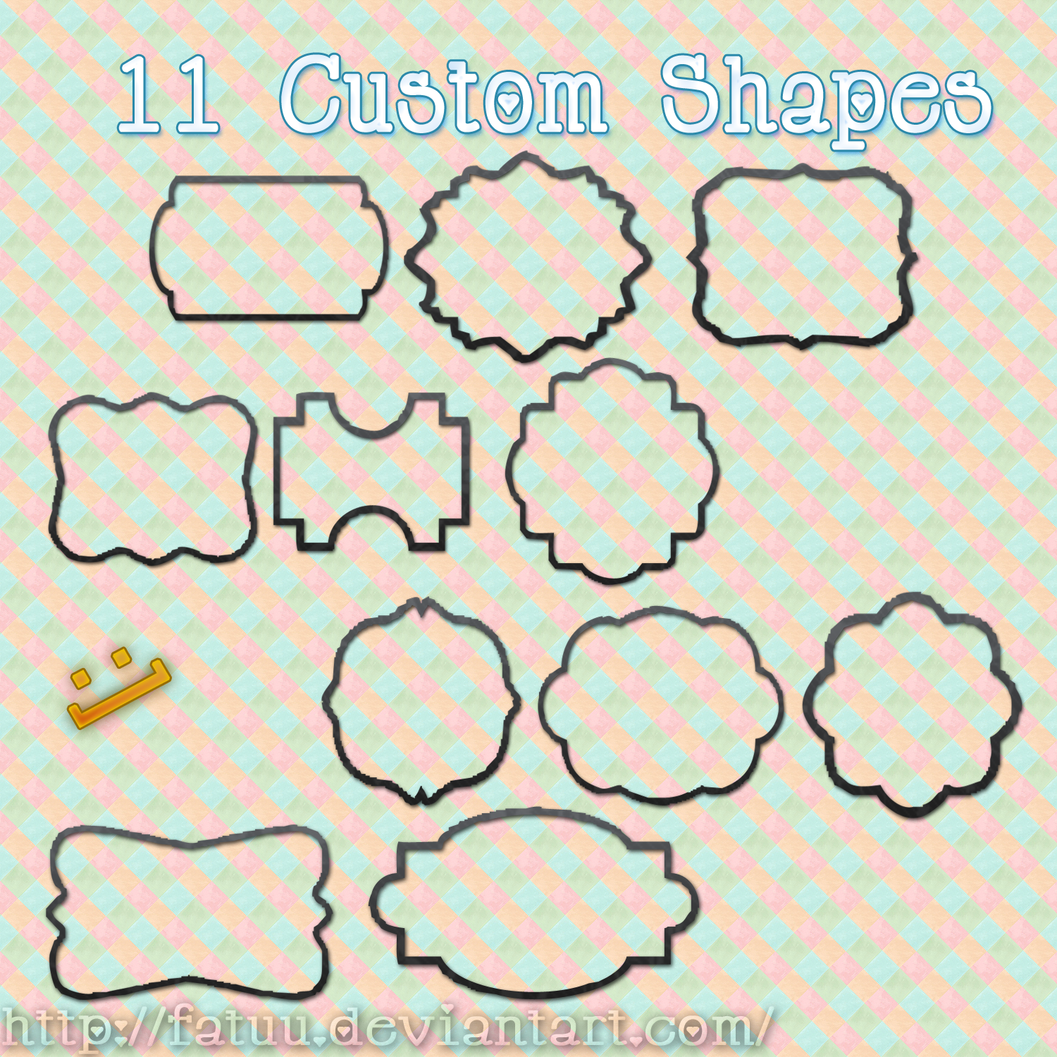 Photoshop Custom Shapes