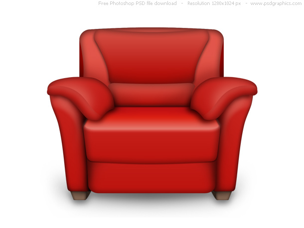 Photoshop PSD Chair