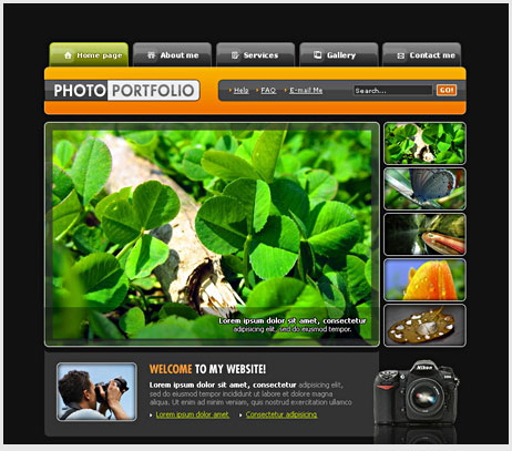 19 Photos of Web Page Design In Photoshop