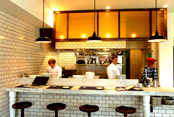 Restaurant Open Kitchen Dining Room