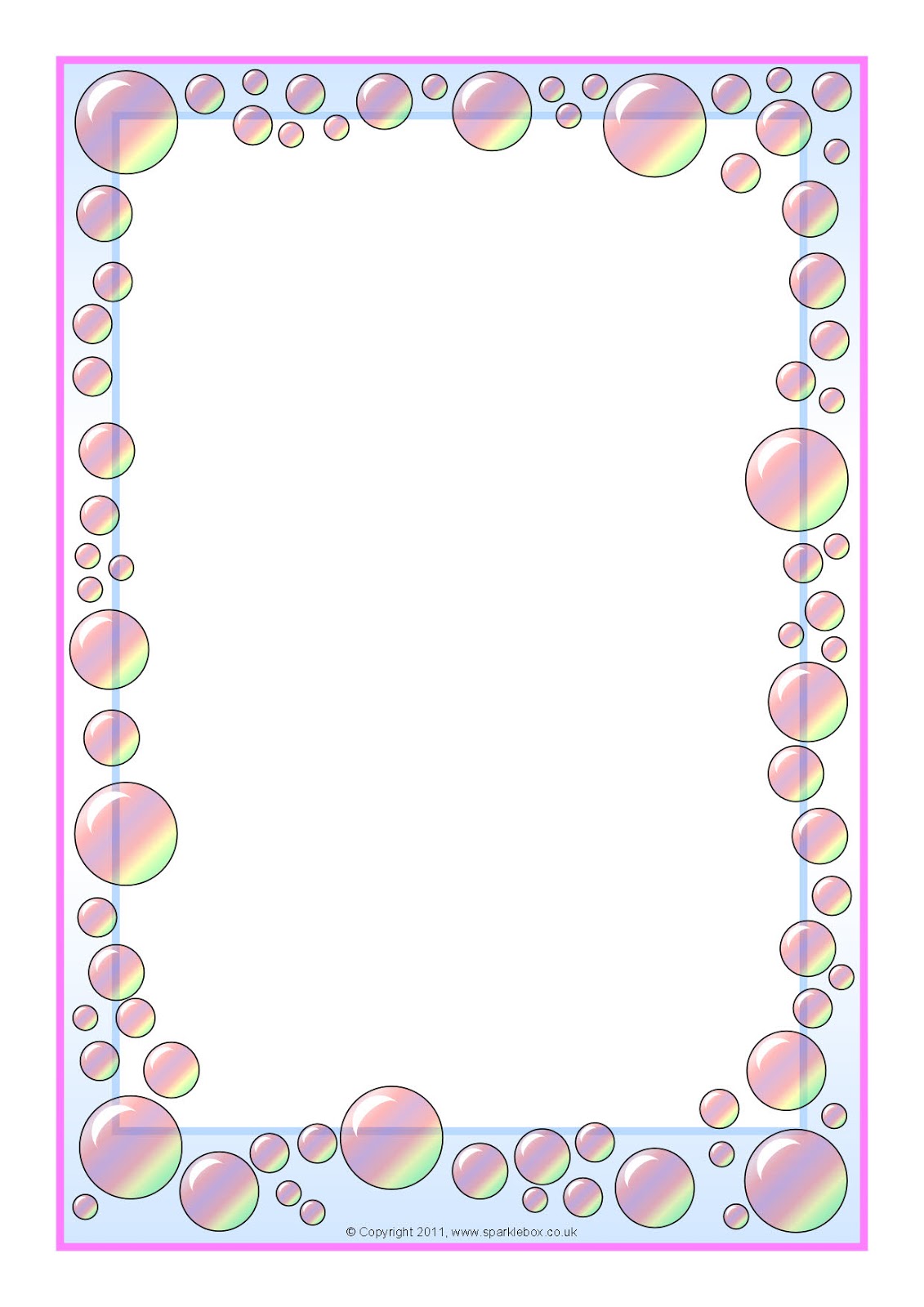 Simple Border Designs for Paper