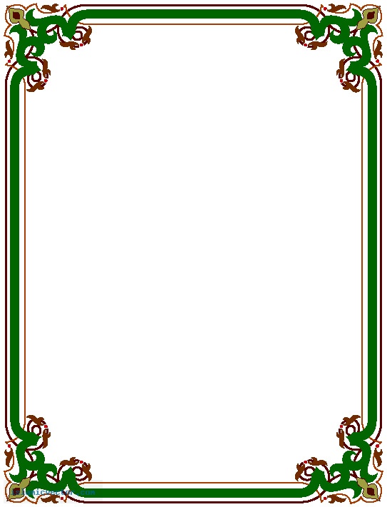 Simple Page Border Designs