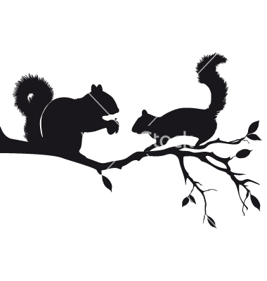 9 Photos of Squirrel Silhouette Vector