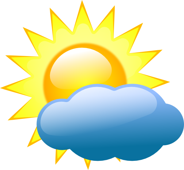 Sunny Weather Symbols Clip Art Sunny Weather Symbols Clip Art