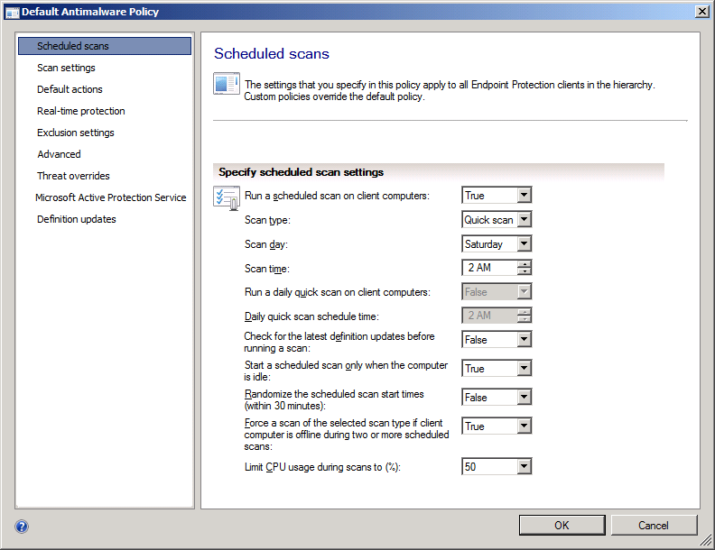 System Center Endpoint Protection