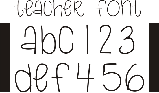 Teacher Bubble Letters Cute Font Teacher Bubble Letters Cute Font
