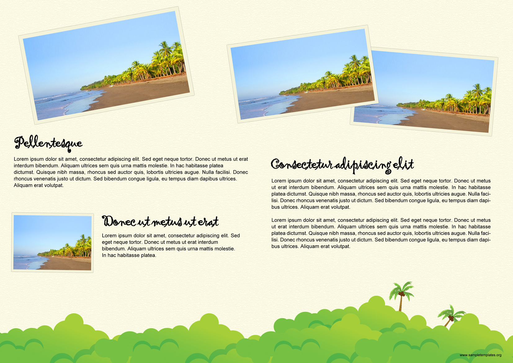 Travel Brochure Template