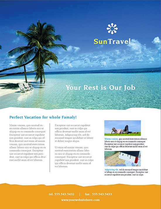 Travel Brochure Template Travel Brochure Template