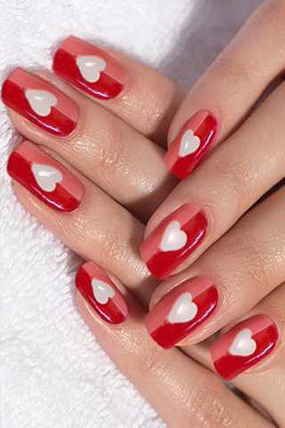 Valentine Nail Art Design