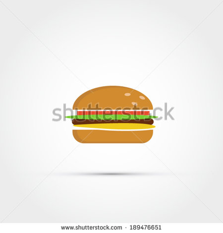 Vector Burger Icon