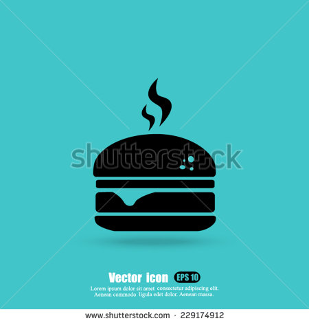 Vector Burger Icon