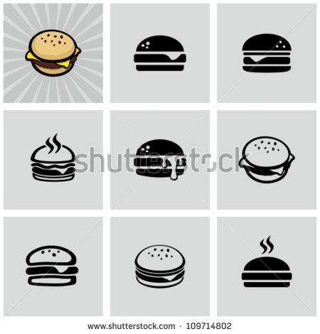 Vector Hamburger Icon Menu