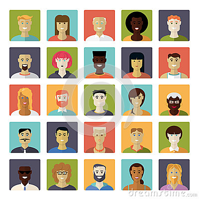 Vector Person Icon Flat Vector Person Icon Flat