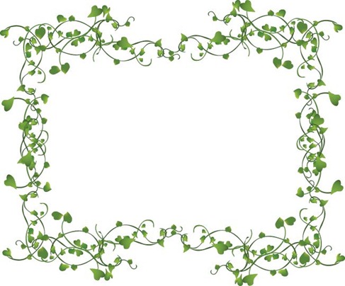 Vines Frame Vector Vines Frame Vector