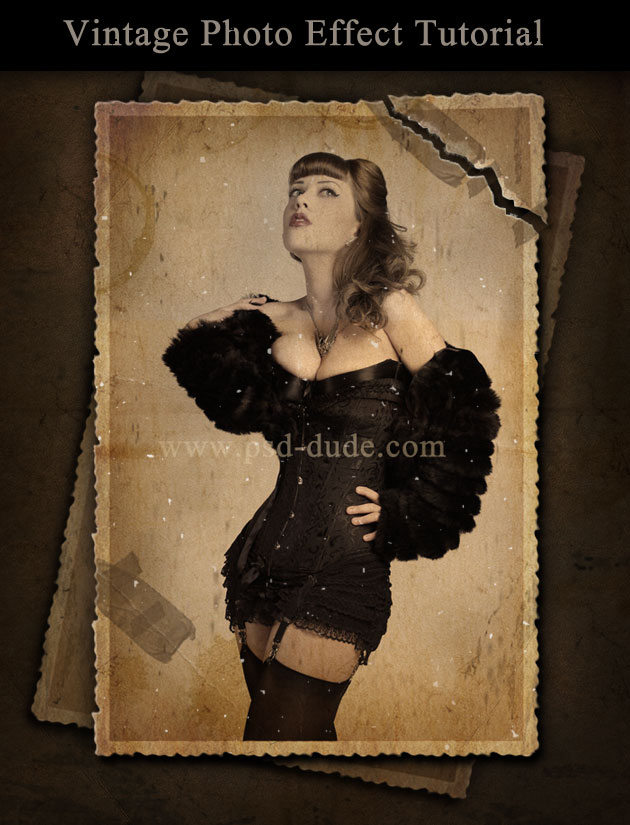 Vintage Effect Photoshop Tutorial Vintage Effect Photoshop Tutorial
