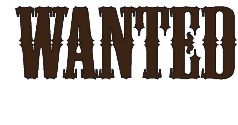 Wanted Sign Font
