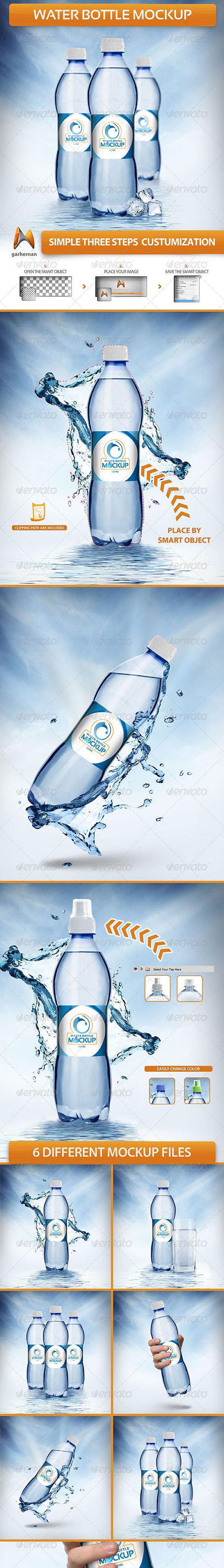 Water Bottle Mockup Template Free Water Bottle Mockup Template Free