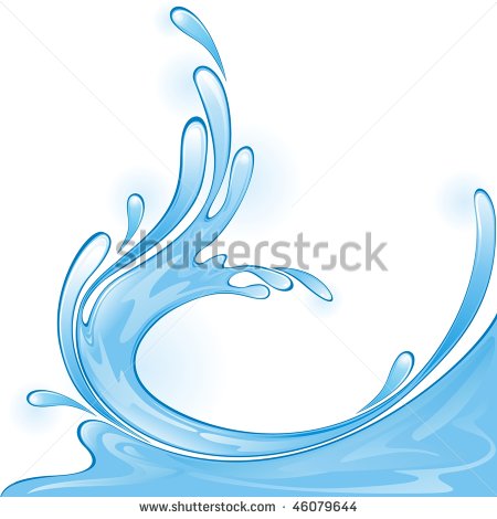 Water Splash Vector Illustration