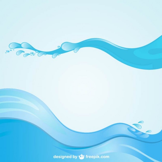 Water Waves Vector Free