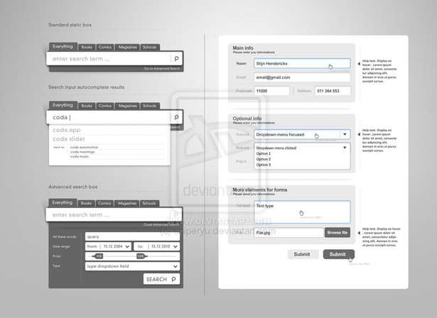 Web Form UI Design