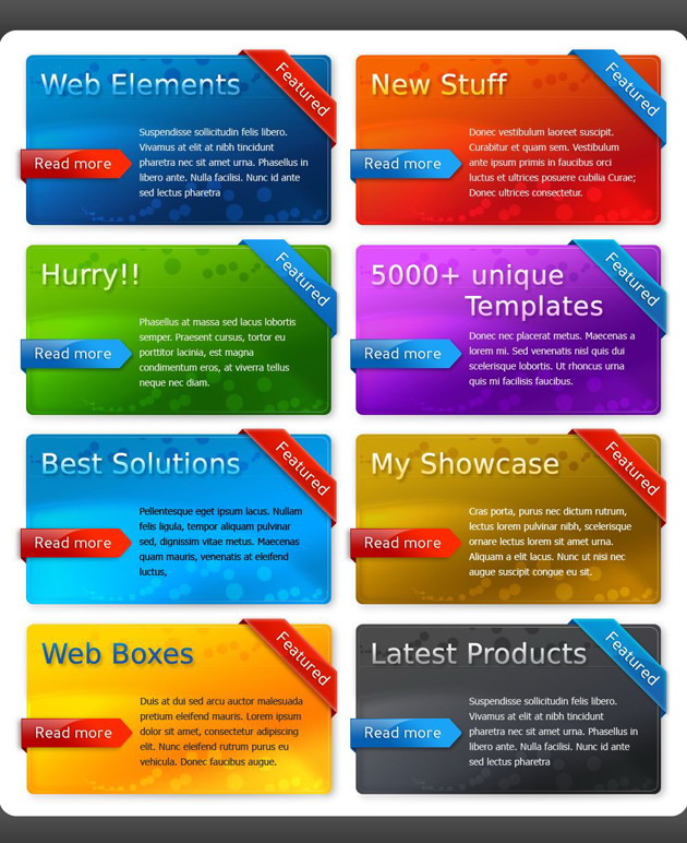 Web Page Banner Templates