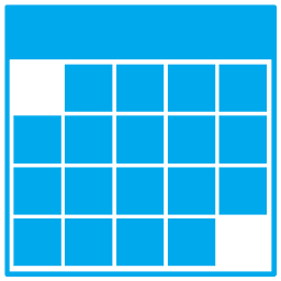 Windows 8 Metro Calendar Icon