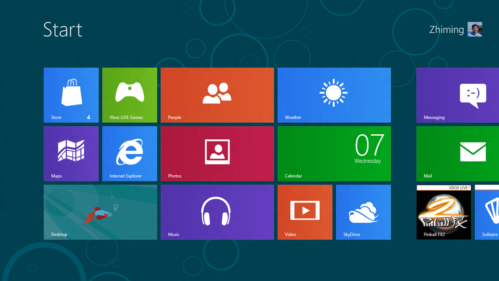 Windows 8 Metro UI