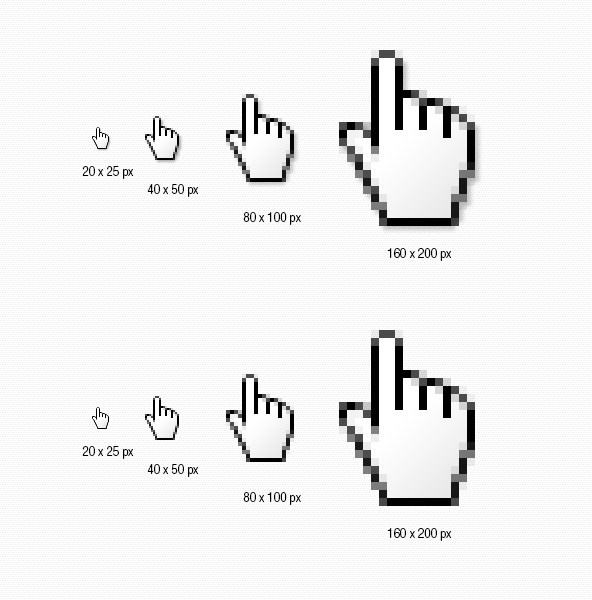 Windows Hand Cursor Icon