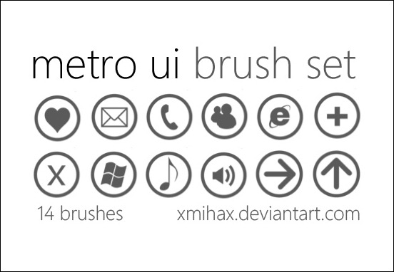 Windows Phone Metro UI Icons