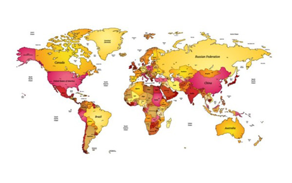World Map Vector Graphic