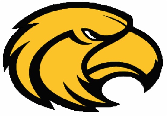 Yellow College Logo with Eagle