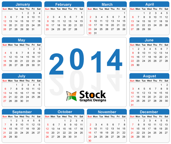 2014 Calendar Printable Free Download 2014 Calendar Printable Free Download