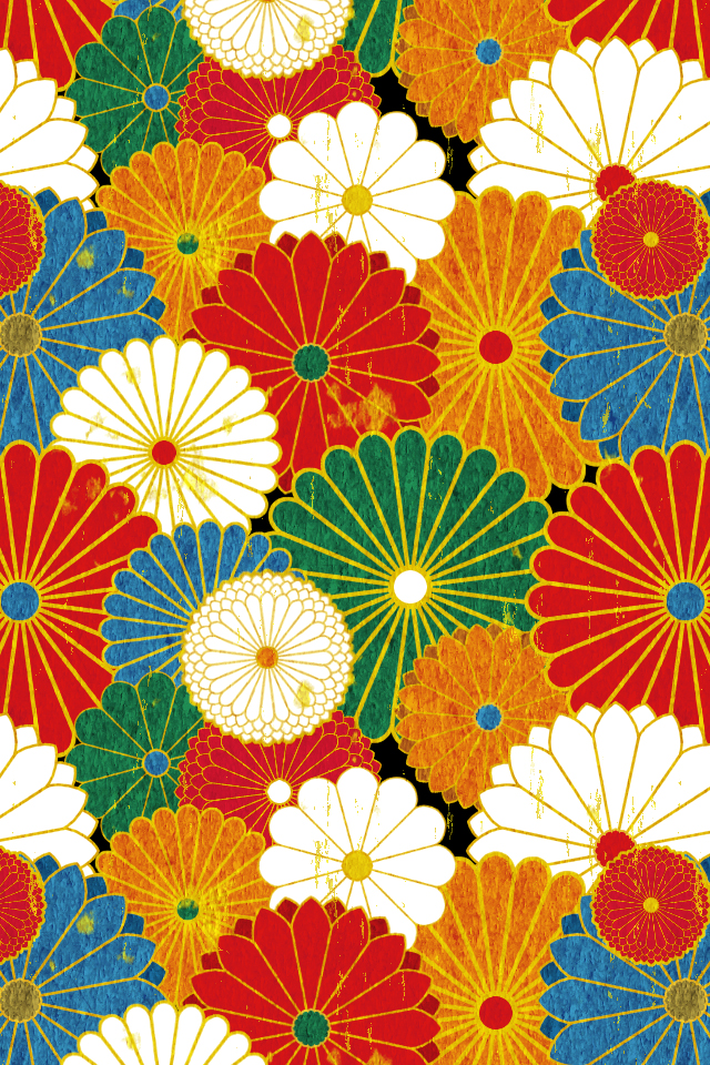 Abstract Flower Pattern