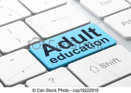 Adult Computer Education Clip Art