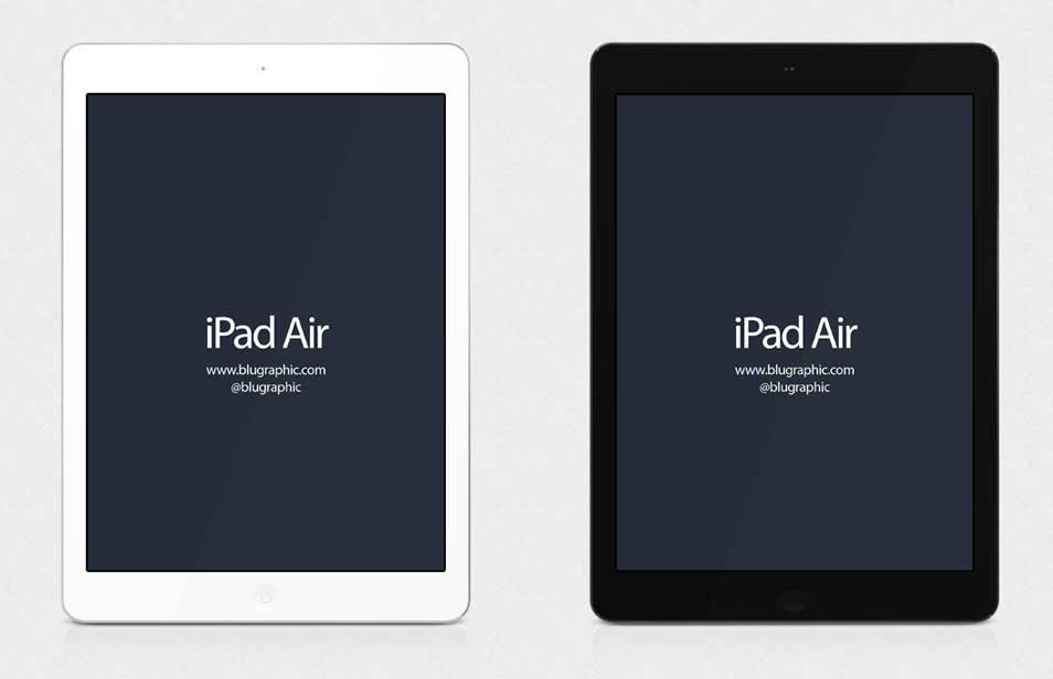 Air iPad Mockup Air iPad Mockup