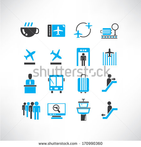 Airport Icon Vector