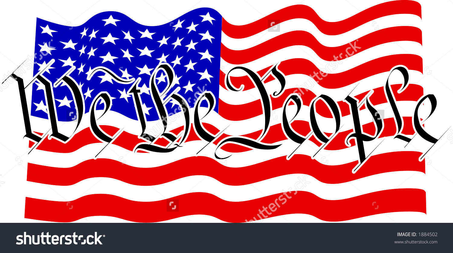 American Flag We the People