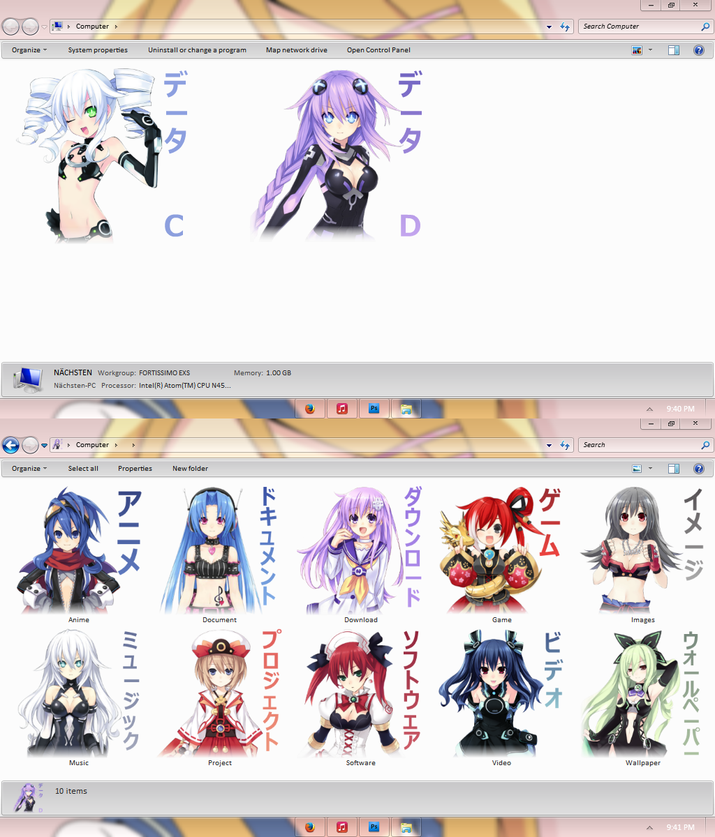 Anime Folder Icons Anime Folder Icons